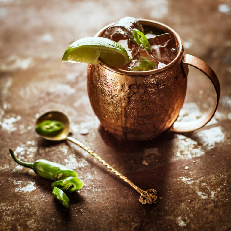 Cranapple Moscow Mules