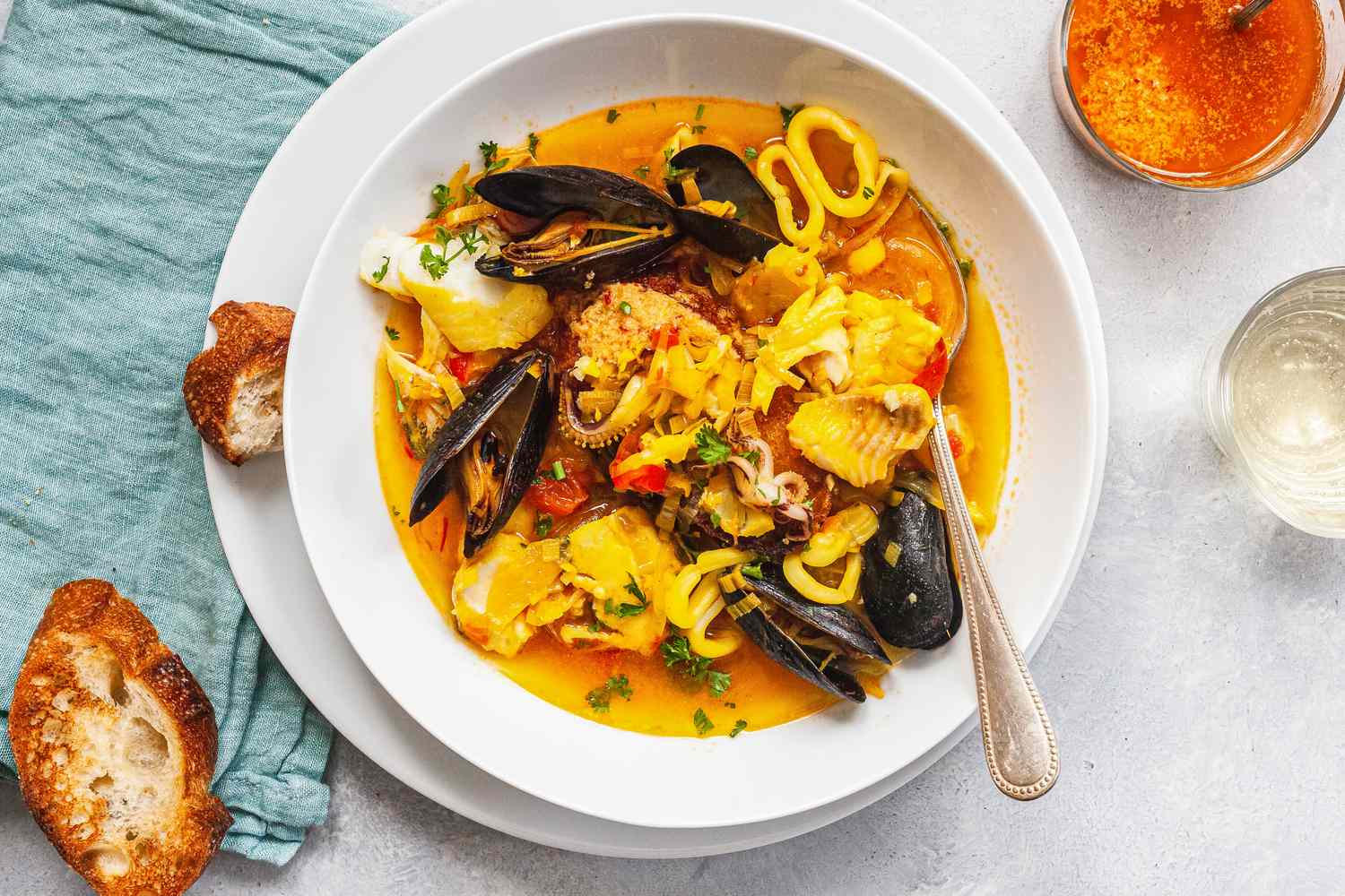 Bouillabaisse - Provençal Seafood Soup