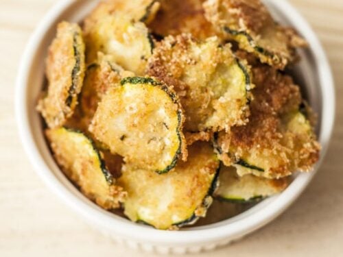 Crispy Baked Zucchini Chips - Guilt-Free Snacking