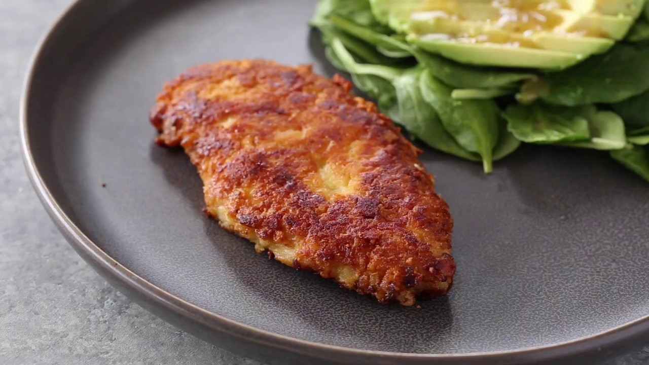 Crispy Keto Parmesan-Crusted Chicken - Low-Carb Delight