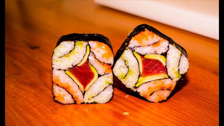 Delicious Sushi Rolls - Artful Japanese Creations