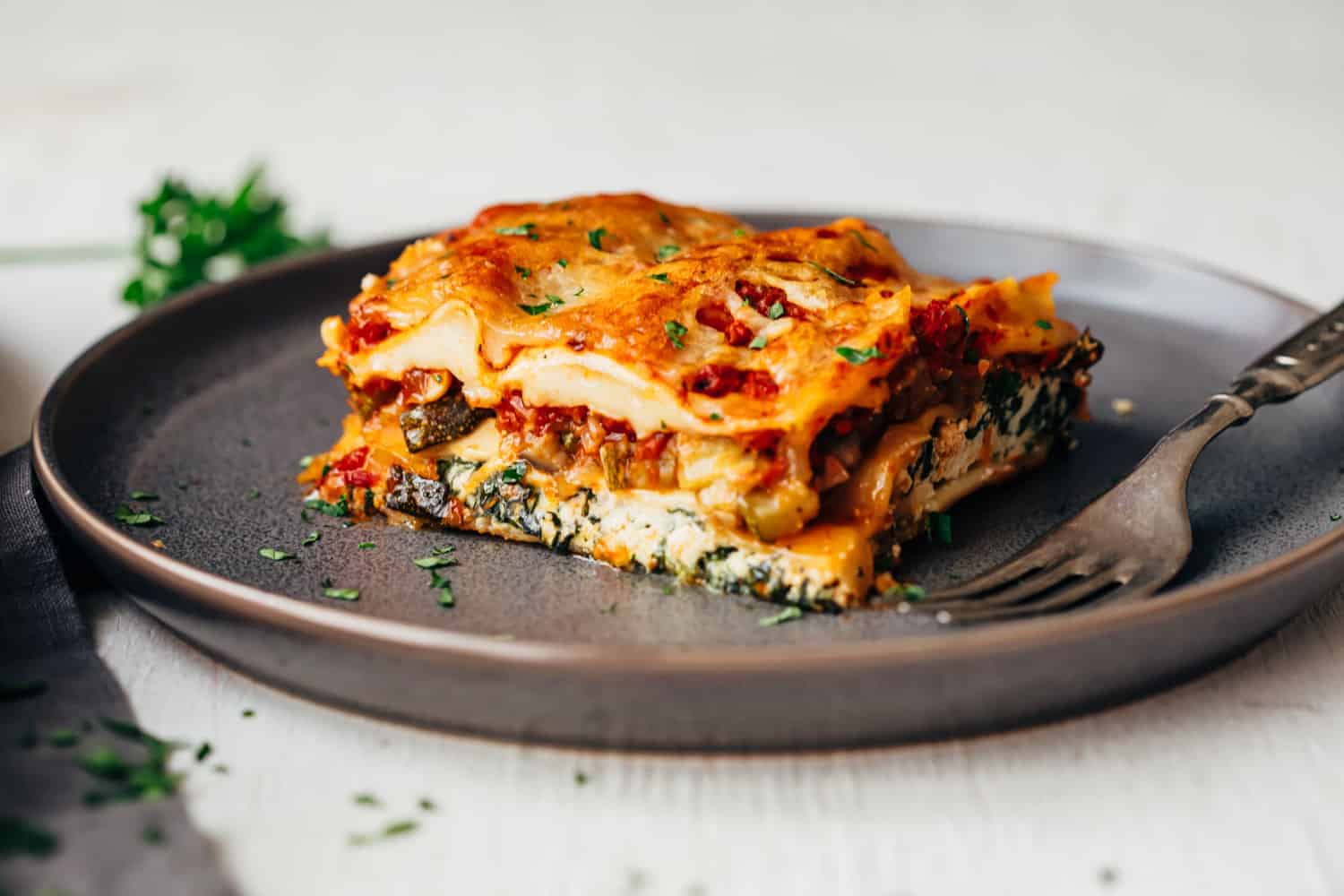 Homemade Vegetable Lasagna - Italian Comfort