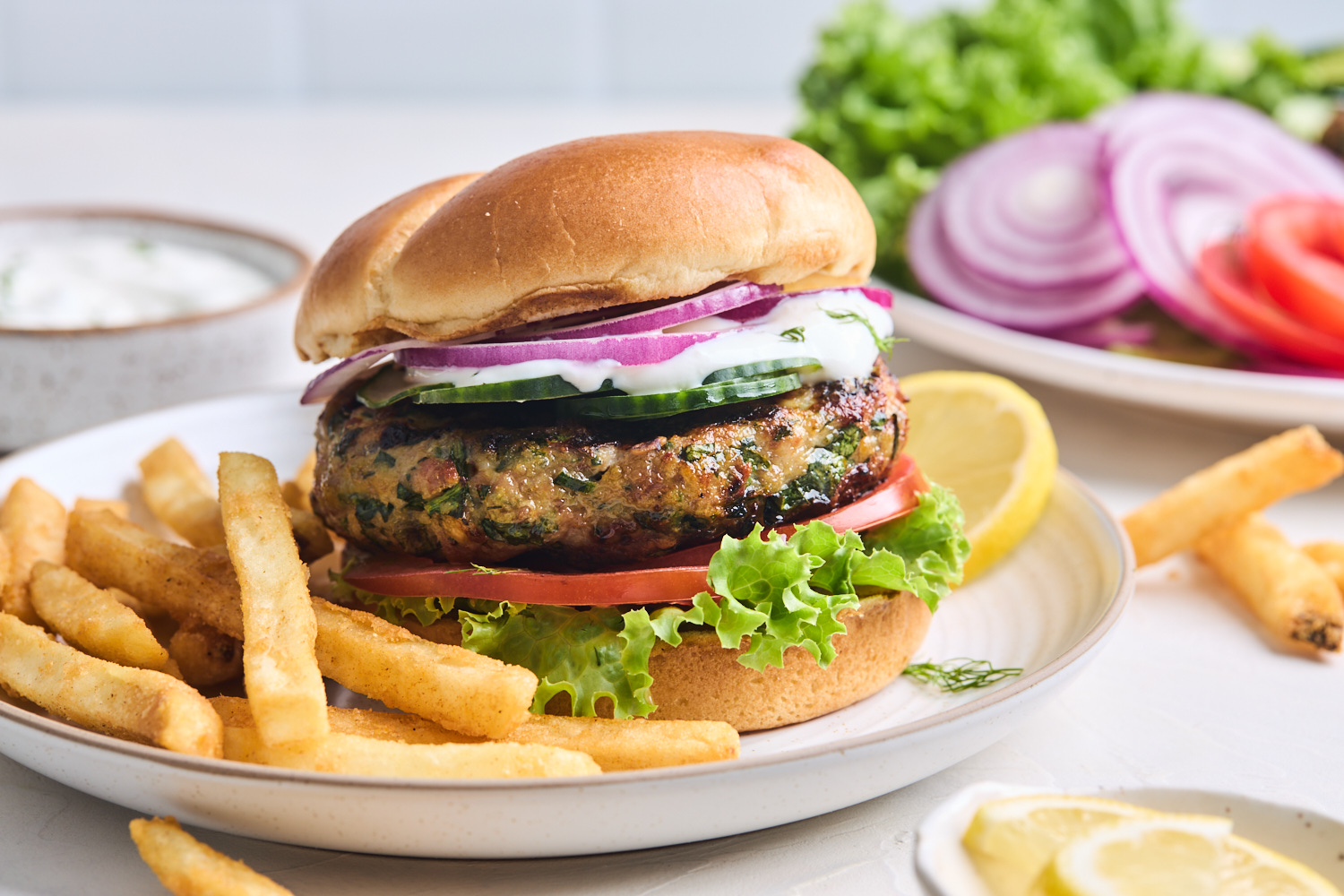 Low-Carb Spinach and Feta Turkey Burgers - Lean and Flavorful