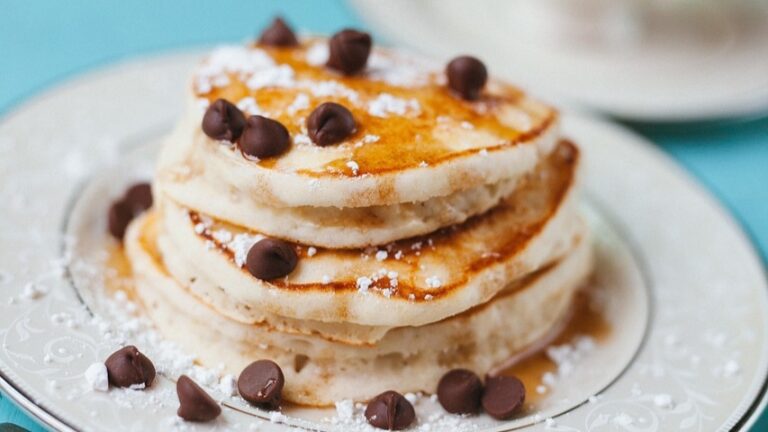 Mouthwatering Chocolate Chip Pancakes - Morning Treat