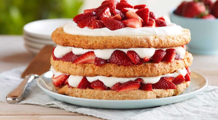 Mouthwatering Strawberry Shortcake - Berry Bliss