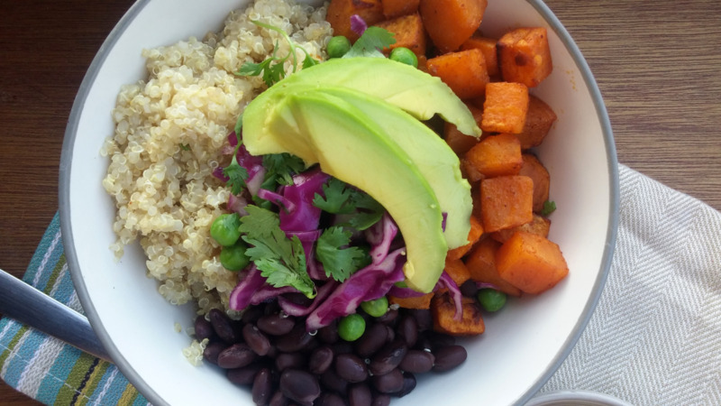 Quinoa and Black Bean Buddha Bowl - Protein-Packed Lunch