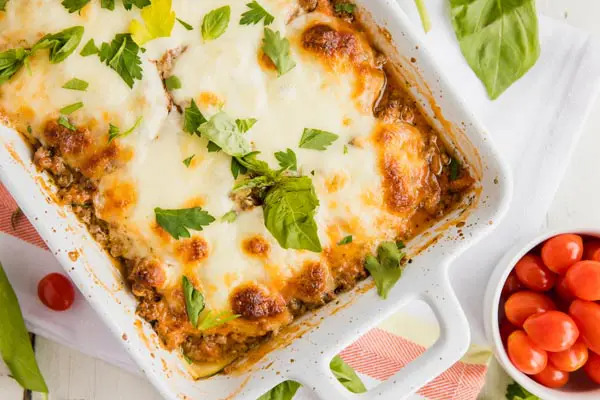 Savory Keto Zucchini Lasagna - Italian Classic Reimagined