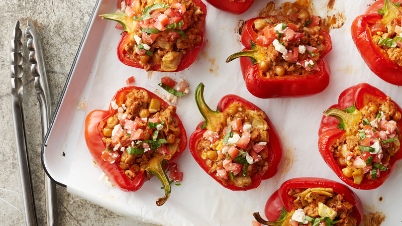Tantalizing Mediterranean Stuffed Peppers - Wholesome Supper